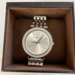 Silver womens Stainless Steel Michael kors watch